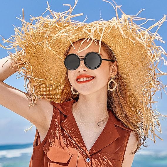 Adjustable Tint Sunglasses Twist Round