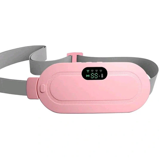 Periods Massager, Fast Heating Pad with 3 Heat Levels and 4 Massage Modes